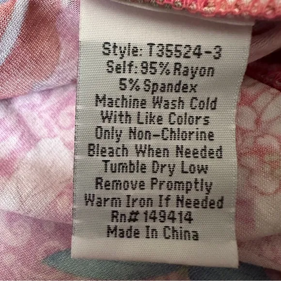 NWT Johnny Was The Janie Favorite Cap Sleeve Dress - Frame Multi Size XXL
