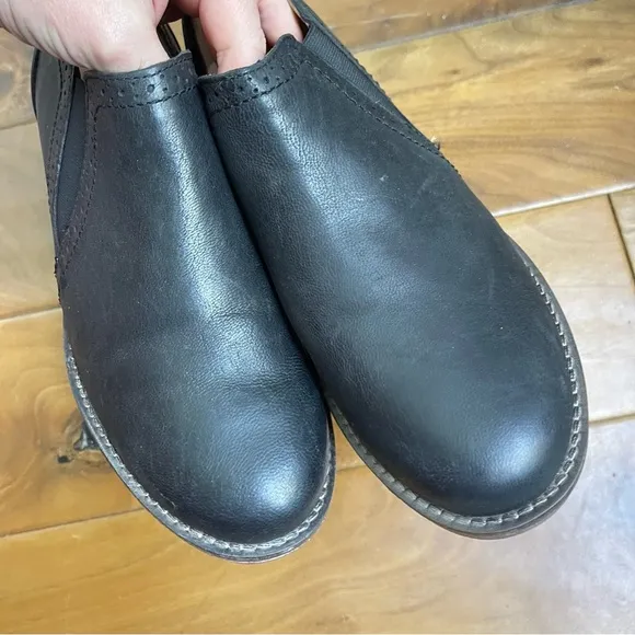 NWT Josef Seibel Sienna 43 Slip On Black Boots Sz 39 (US 8)