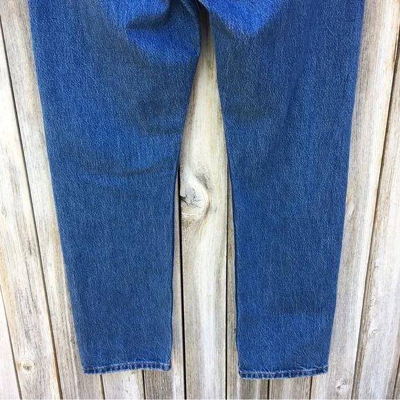 NWT Levi’s 501 Straight Leg Jeans Cotton Athens Dark Blue 30