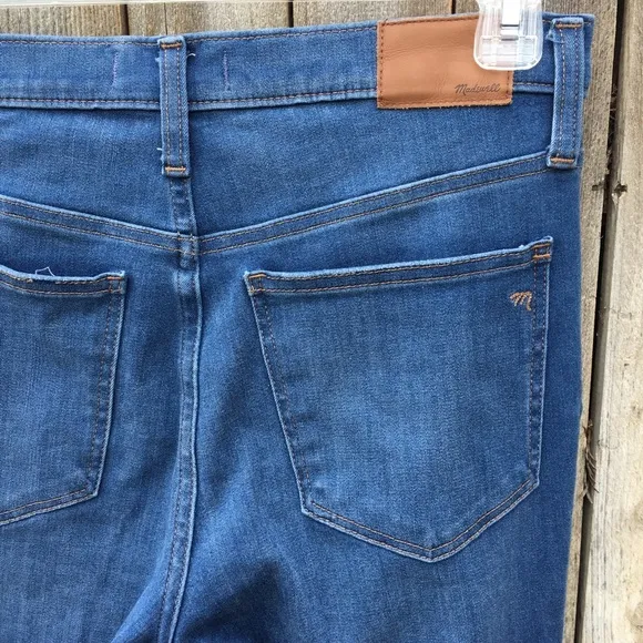 NWT Madewell 10” High Rise Skinny Jean Bixley Blue 28
