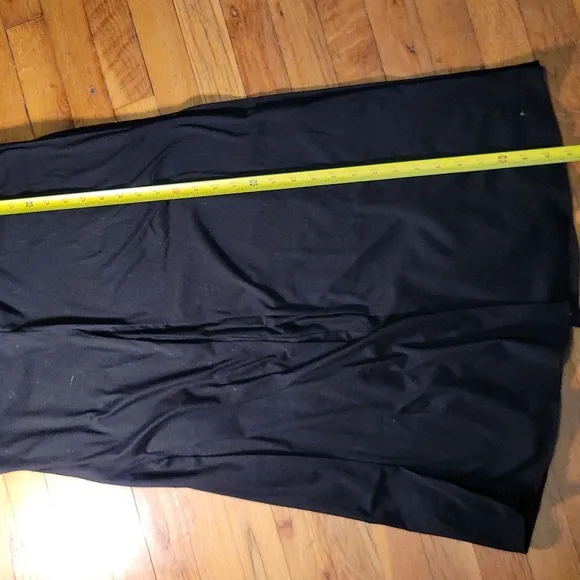 Nwt Madewell sleeveless lagenlook, classic black cotton maxi dress size 4