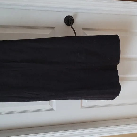 Nwt Madewell sleeveless lagenlook, classic black cotton maxi dress size 4