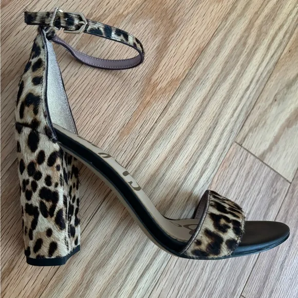 NWT new Women's | Sam Edelman | Yaro Animal Print High Heel Sandals size 6.5