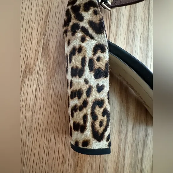 NWT new Women's | Sam Edelman | Yaro Animal Print High Heel Sandals size 6.5