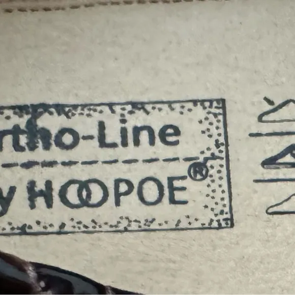 NWT Ortho-Line by Hoopoe Mica brown crocodile print loafers moccasins, size 9W