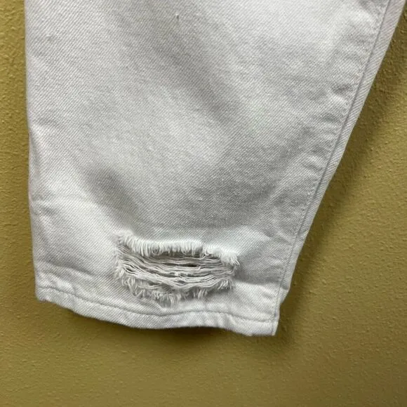 NWT Pistola Jeans Pants High Rise Distressed White Size 27