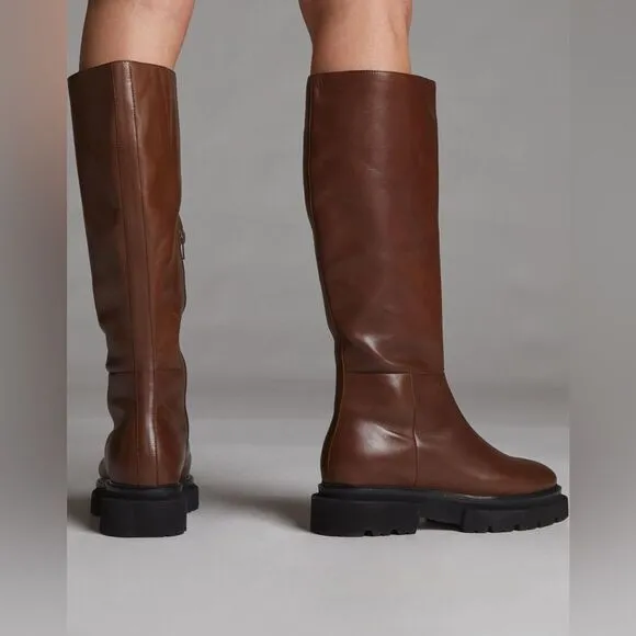 NWT- Seychelles Meet Me Halfway Knee High Riding Boot in Brown Size 6.5