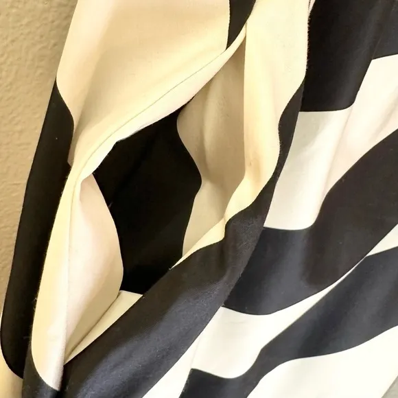 NWT Tory Burch Wide Stripe Long Dress Maxi Strapless Summer Stripe