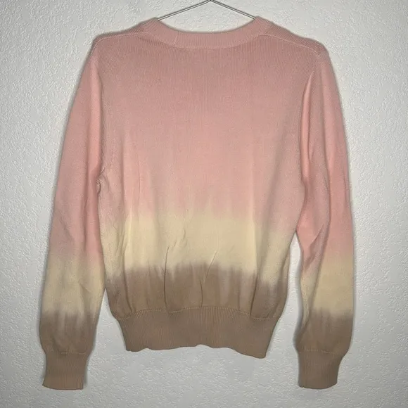 NWT Veronica Beard Nikasha Tie-Dye CottonPullover Sweater XS Neapolitan Revolve