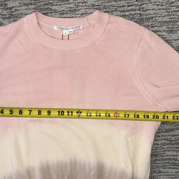 NWT Veronica Beard Nikasha Tie-Dye CottonPullover Sweater XS Neapolitan Revolve