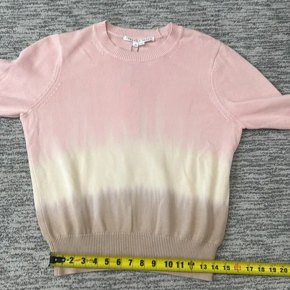 NWT Veronica Beard Nikasha Tie-Dye CottonPullover Sweater XS Neapolitan Revolve