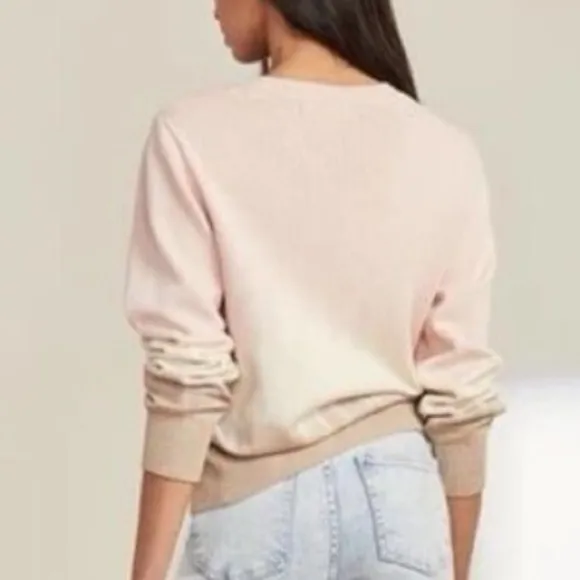NWT Veronica Beard Nikasha Tie-Dye CottonPullover Sweater XS Neapolitan Revolve