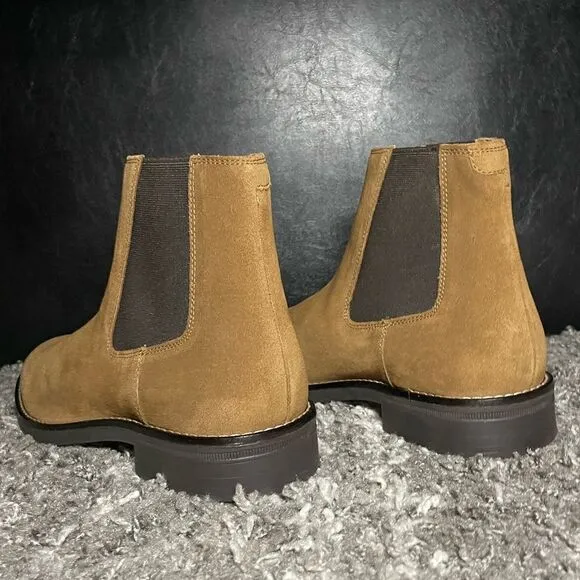 NWT Zara Split Leather Men’s Ankle Boots