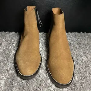 NWT Zara Split Leather Men’s Ankle Boots