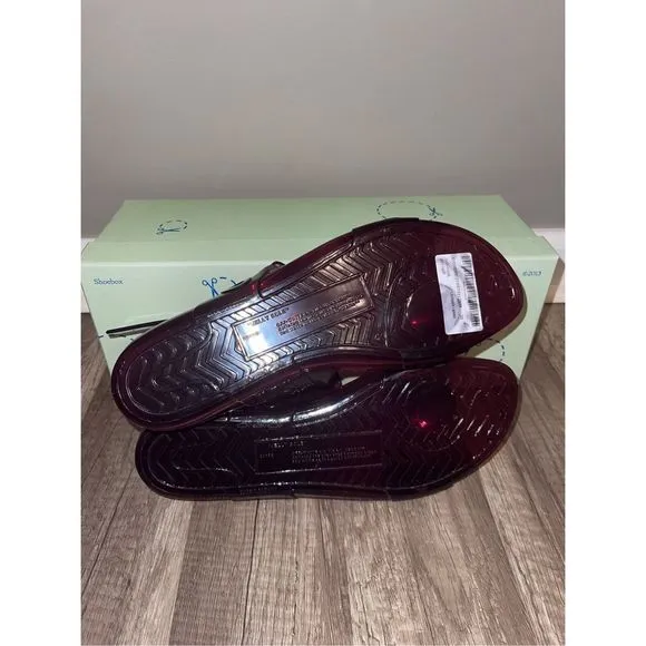 Off-White Logo-Embossed Jelly Sandals