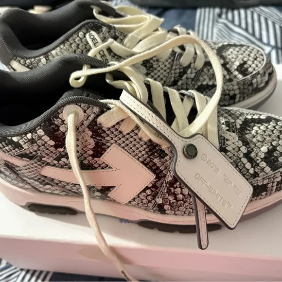 Off-White Snakeprint Sneakers