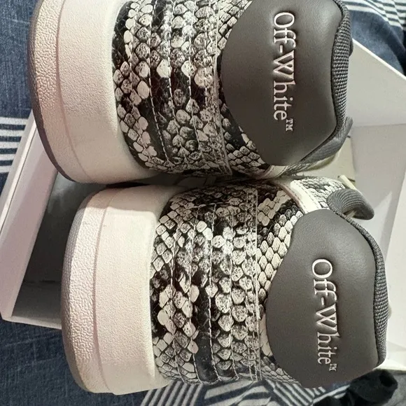 Off-White Snakeprint Sneakers