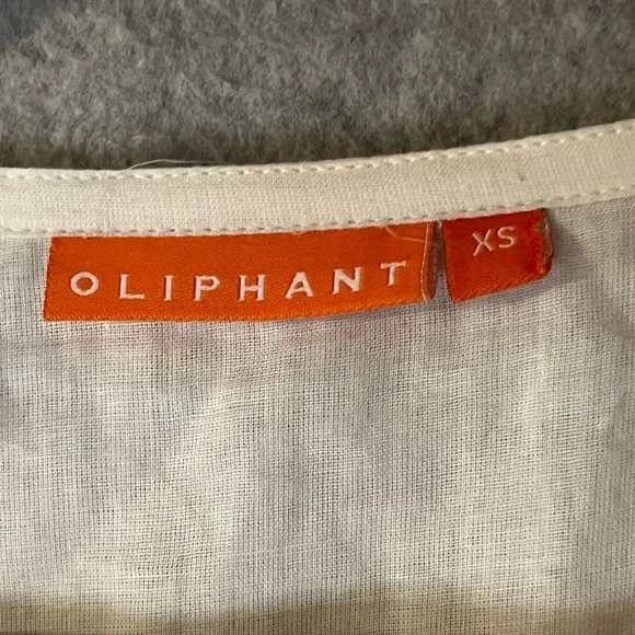 Oliphant XS Holland Blue Long Tiered Tassel Maxi Dress Tuckernuck