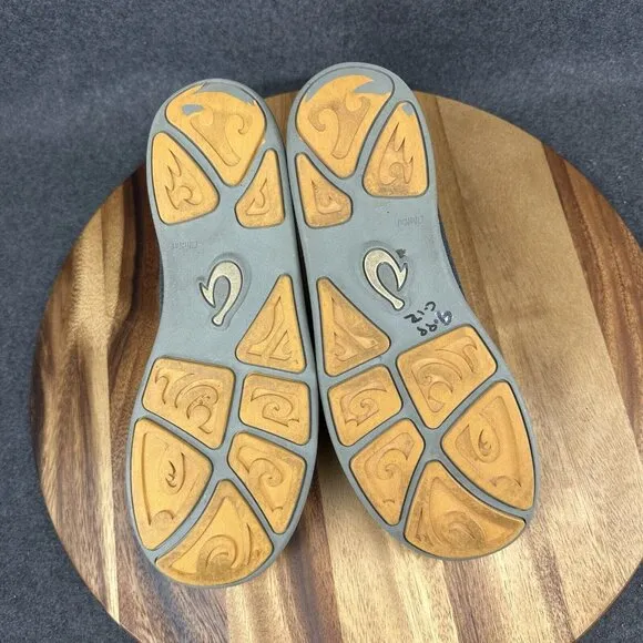 OluKai Nohea Mesh Mens Size 10 Gray Casual Slip On Shoes Loafers 10188-4242