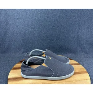 OluKai Nohea Mesh Mens Size 10 Gray Casual Slip On Shoes Loafers 10188-4242