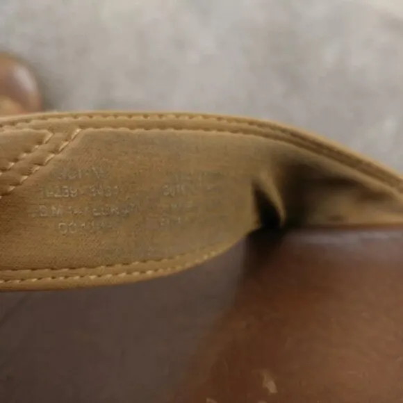 Olukai Tuahine Sandals Mens 14 Shoes Golden Sand Waterproof Leather Flip Flops