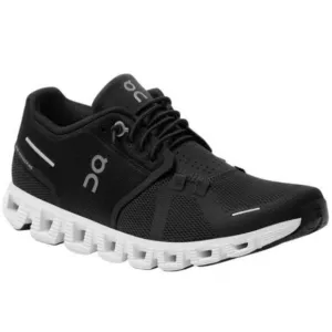 On Cloud 5 Black White Running Sneakers Men's Sz 12 59.98919 Fall Athleisure