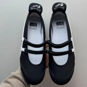 Onitsuka tiger Women’s Black Loafers