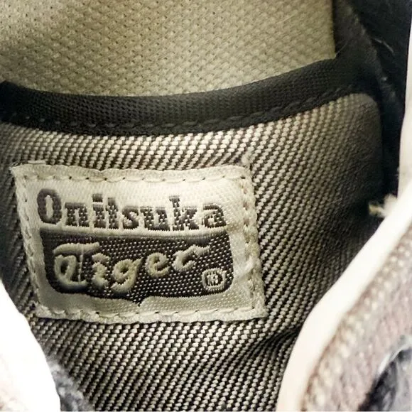 Onitsuka Tiger Men's Sneakers Size 11 Gray Canvas Retro Trainers