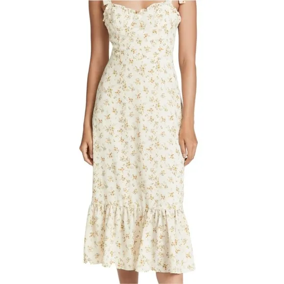 OPT Toile de Jouy Dress Maxi Size L