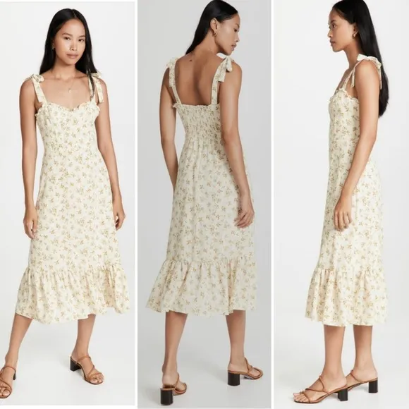 OPT Toile de Jouy Dress Maxi Size L