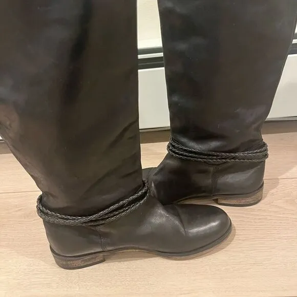 Osvaldo 1956 rare leather boots women’s size 6.5 (36.5 UK)