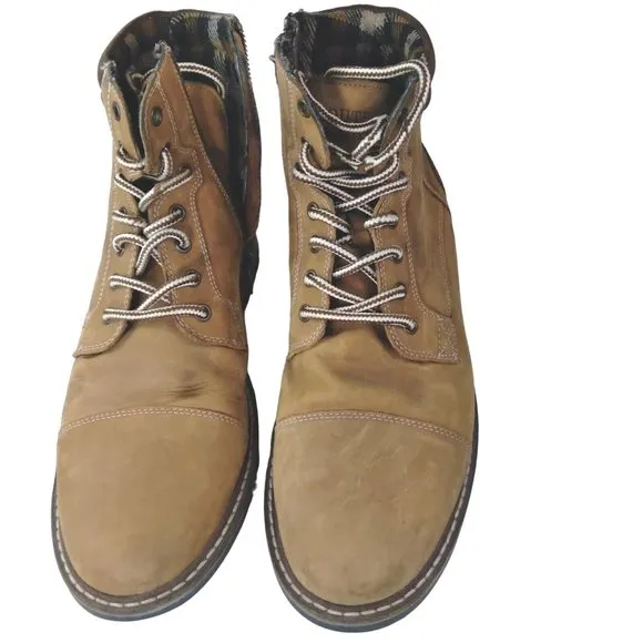 Outpost Makers LEATHER MEN'S BOOTS SZ. 12-excellent condition, camping o…