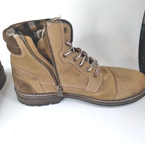 Outpost Makers LEATHER MEN'S BOOTS SZ. 12-excellent condition, camping o…