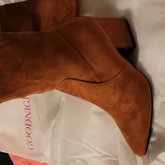 Over The Knee Suede Leather Boots