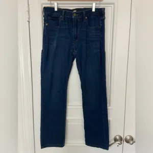Paige Lennox Mack Premium Straight Fit Pants Men’s Dark Blue Denim Jeans 32