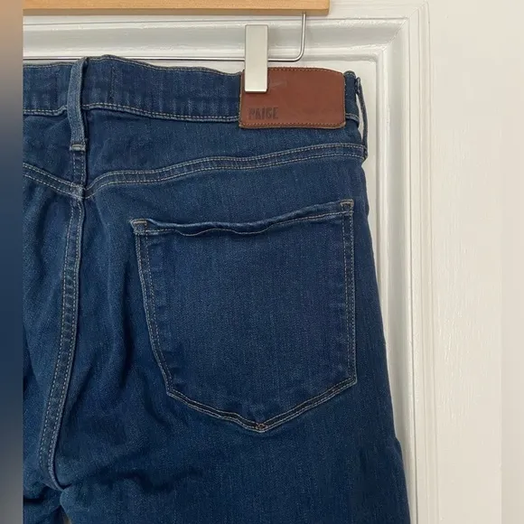 Paige Lennox Mack Premium Straight Fit Pants Men’s Dark Blue Denim Jeans 32