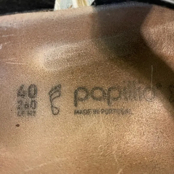 Papillio Black marble - Sz 40 - open footprint ( W )
