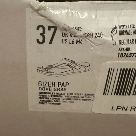 Papillio by BIRKENSTOCK GIZEH PAP SANDALS