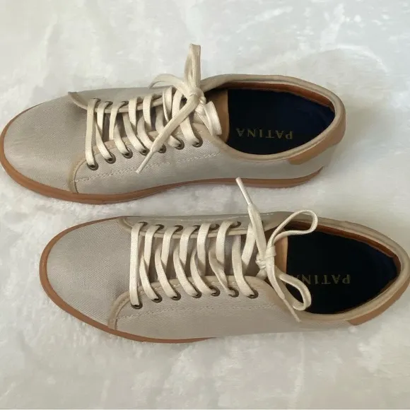Patina Low Top Sneakers Portland Leather Size 8.5