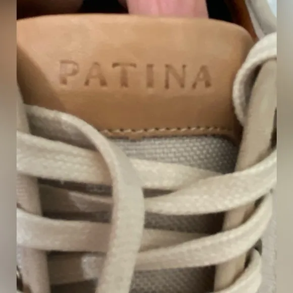 Patina Low Top Sneakers Portland Leather Size 8.5