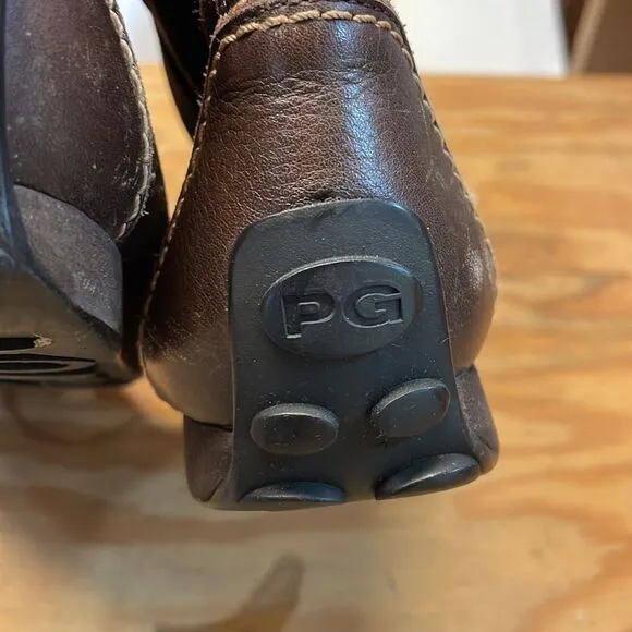 Paul Green brown suede boots