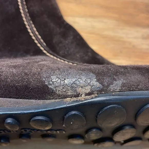 Paul Green brown suede boots