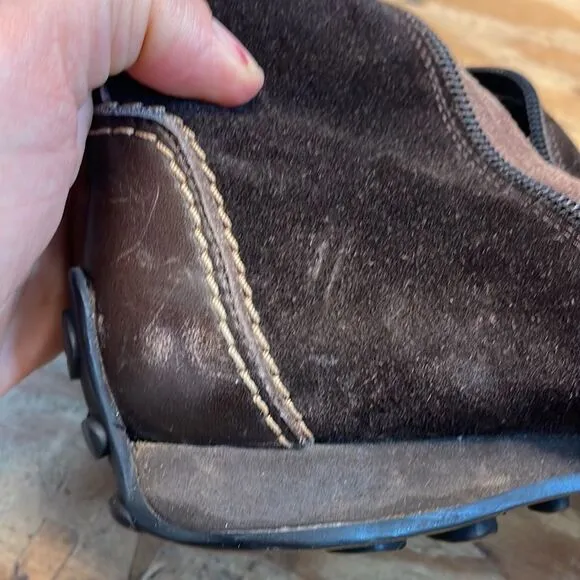 Paul Green brown suede boots