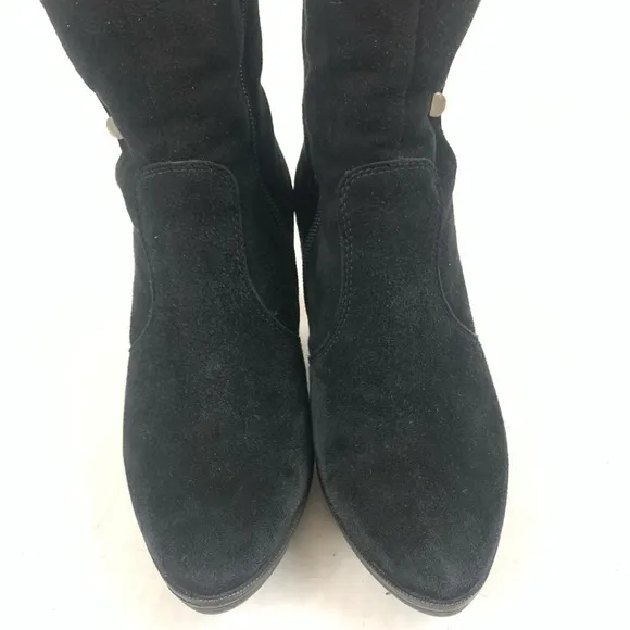 Paul Green Faux Fur Lined Suede Boots  - Size 6