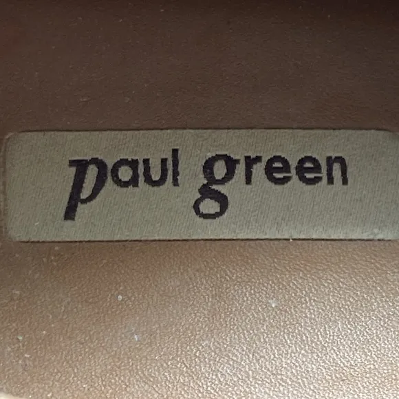 Paul Green Snakeskin Print Leather Loafers Supper Soft Preppy Academia Chic US 9