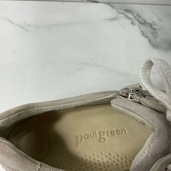 PAUL GREEN Supersoft Leather Fashion Sneakers