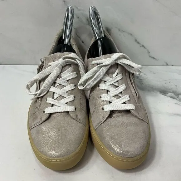 PAUL GREEN Supersoft Leather Fashion Sneakers