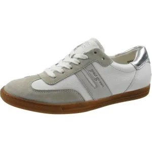 Paul Green Womens TILLY SNEAKER White Leather Casual And Fashion Sneakers NWOB
