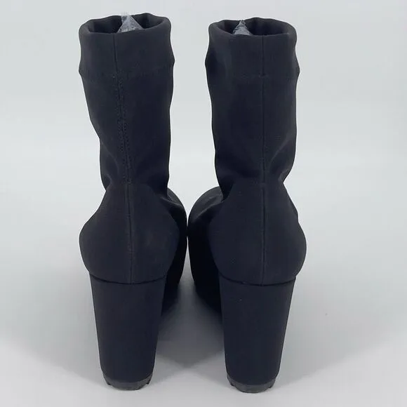 Pedro García Urbana Black Suede Wedge Booties EU40 10 Platform Sole Gothic Punk
