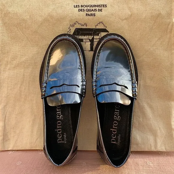 Pedro Garcia Queron patent leather loafers